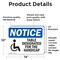 Signmission Table Designated For The Handicapped Sign With Symbol, 14 in W x Rectangle, Vinyl Decal OS-2PACK-NS-D-1014-L-18521 - alternate 3